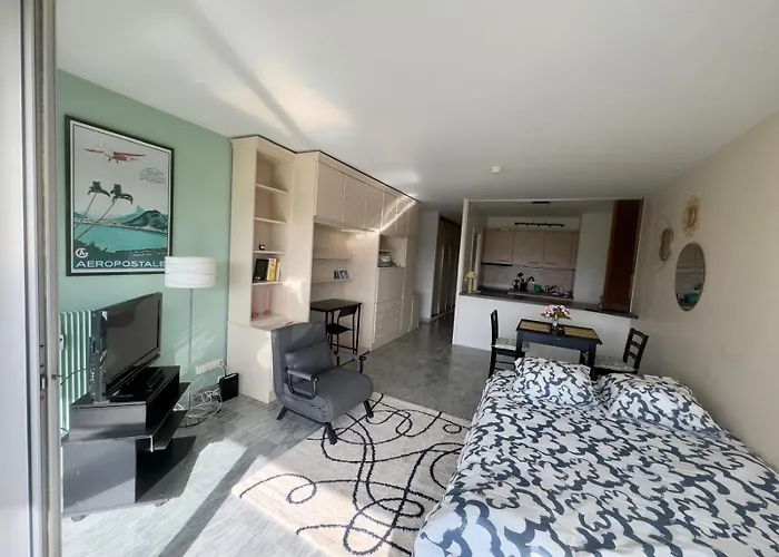 Beau Proche Des Plages Piscine Apartment